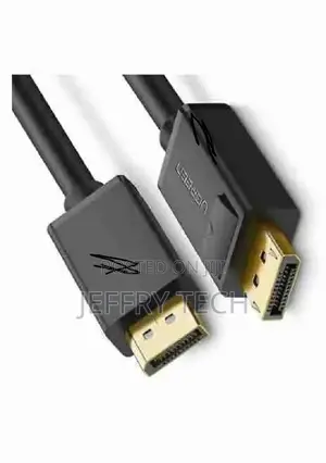UGREEN DP102 DP Male to Male Cable 1m Black (UG- 10244)
