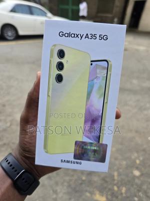 New Samsung Galaxy A35 256 GB Yellow