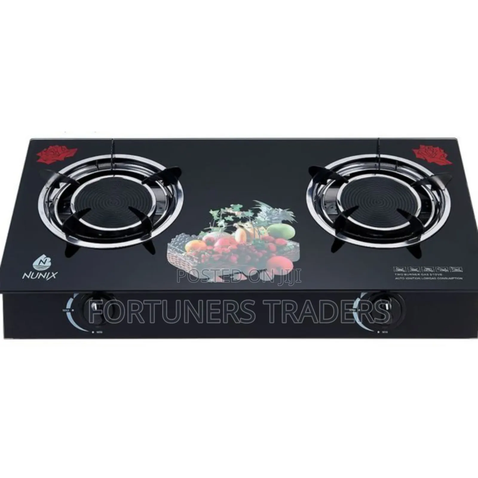 Gas Table Top 2 Burner Infrared Cooker