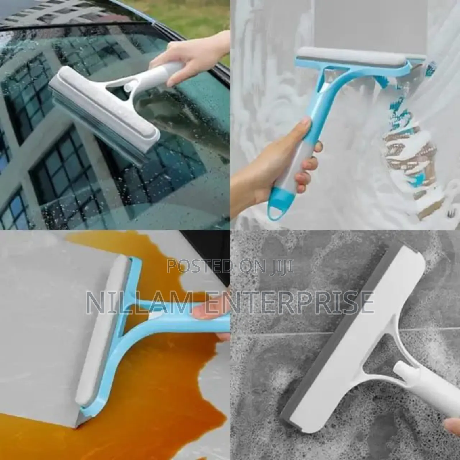 3-in-1 Car Spray Glass Double Sided Wiper