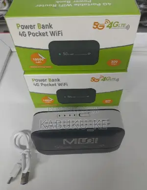 New 4G LTE Pocket Mifi With Power Bank 10000mah