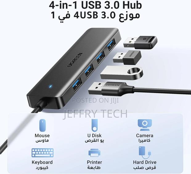 UGREEN CM219, USB Hub 4 Ports Multiport Adapter Ultra - thumbnail 2