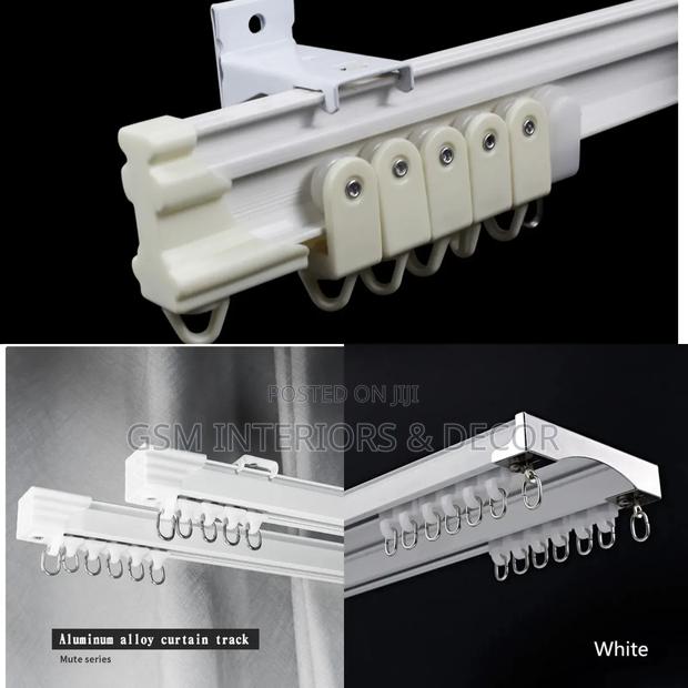 Alumminium Curtain Rails With Accessories