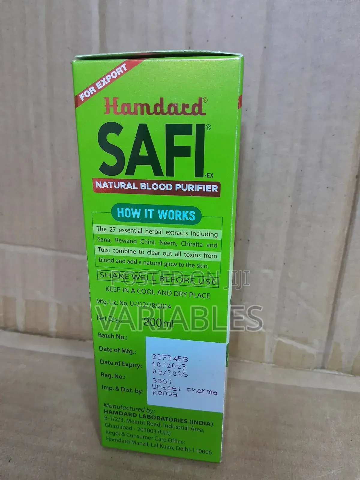 Hamdad Safi- Internal Skin Cleanser