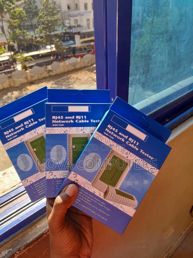 New Rj45/Rj11 Lan Tester - main view