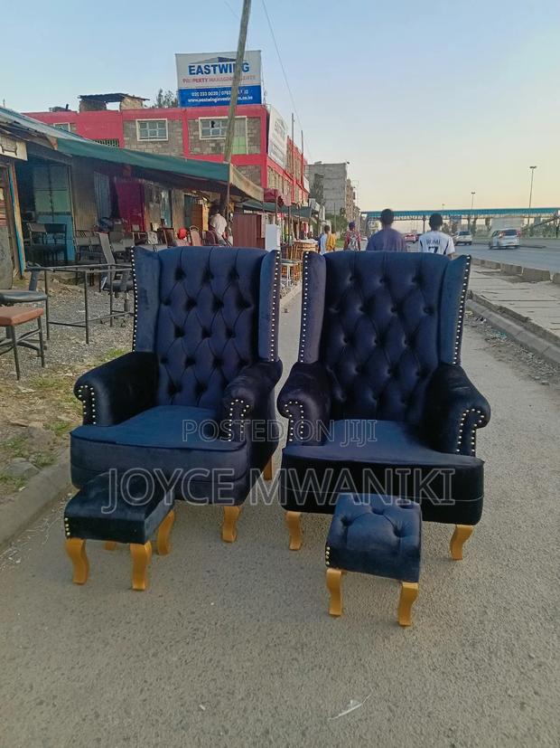 Pedicure Seats And Stools Velvet Black - thumbnail 3