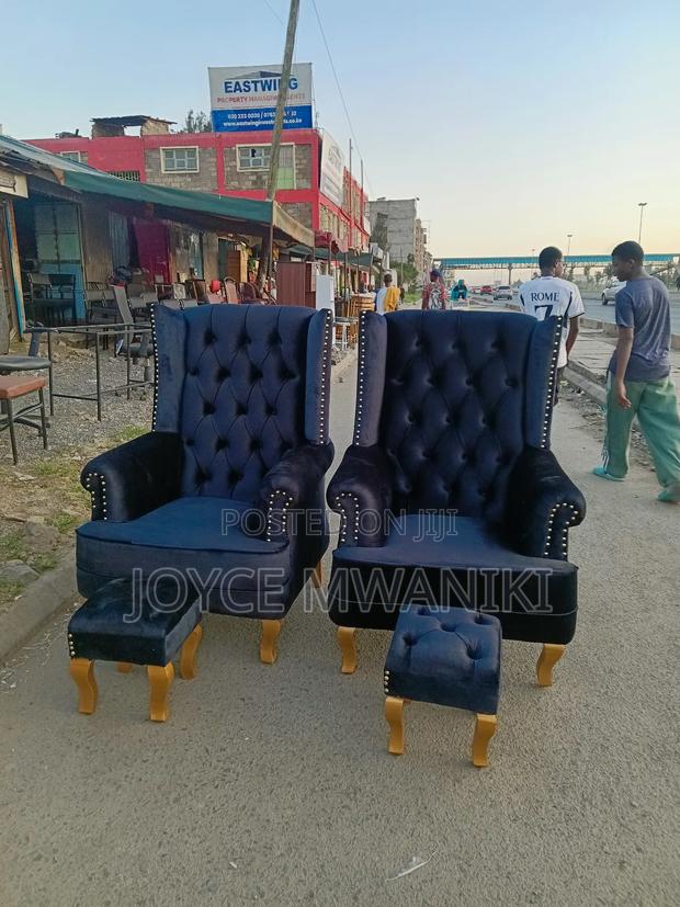 Pedicure Seats And Stools Velvet Black - thumbnail 4