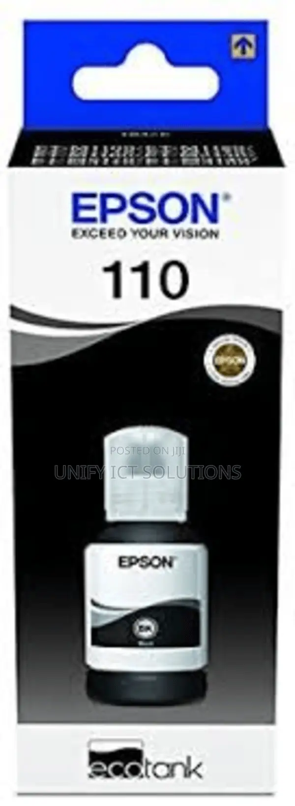 EPSON 110 Ecotank Pigment Black Ink Bottle - 120ml