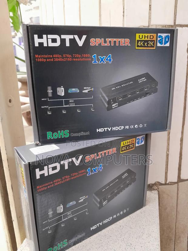 Perfect Quality HDTV 1×4 SPLITTER - main view