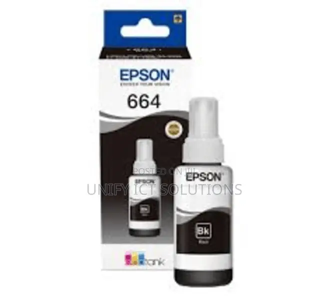 EPSON Ink Cart T66414 C13T66414A Bk