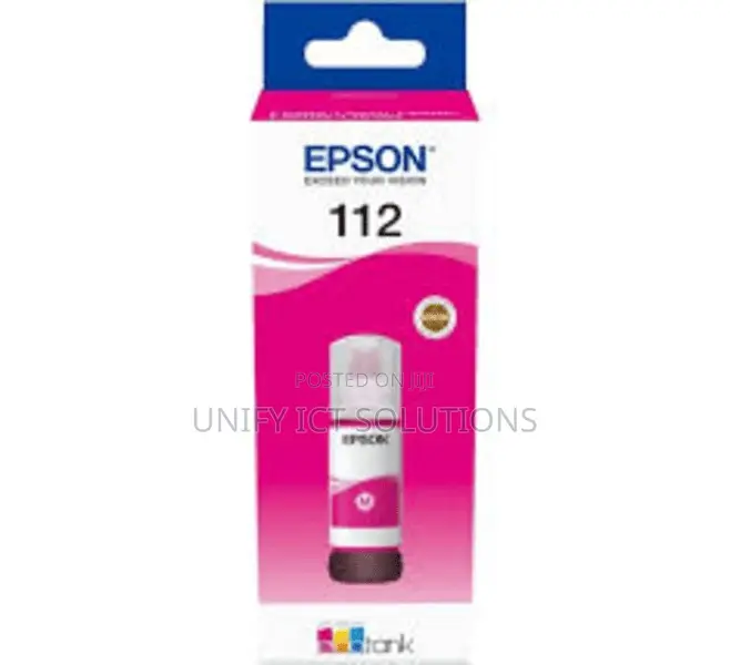 Epson 112 Ecotank Pigment Magenta Ink 70ml Bottle
