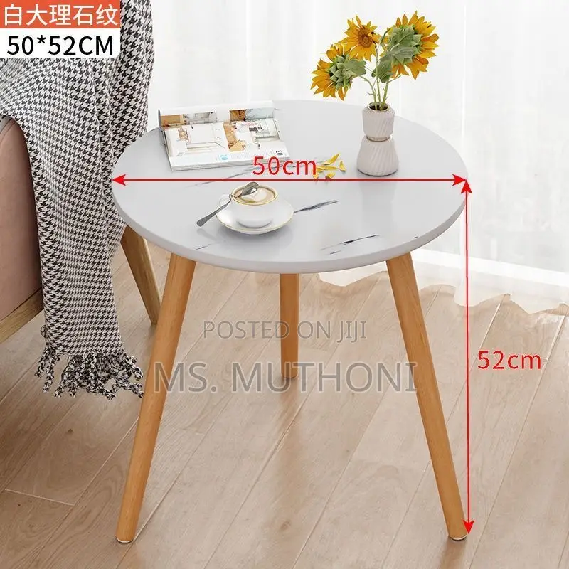 Nordic Style Round Coffee Tables*( Black/White )