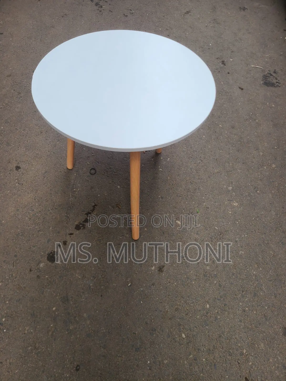 Nordic Style Round Coffee Tables*( Black/White )