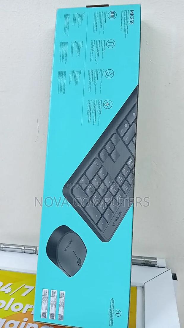 Transformative Logitech Wireless Keyboard Mk235 - main view