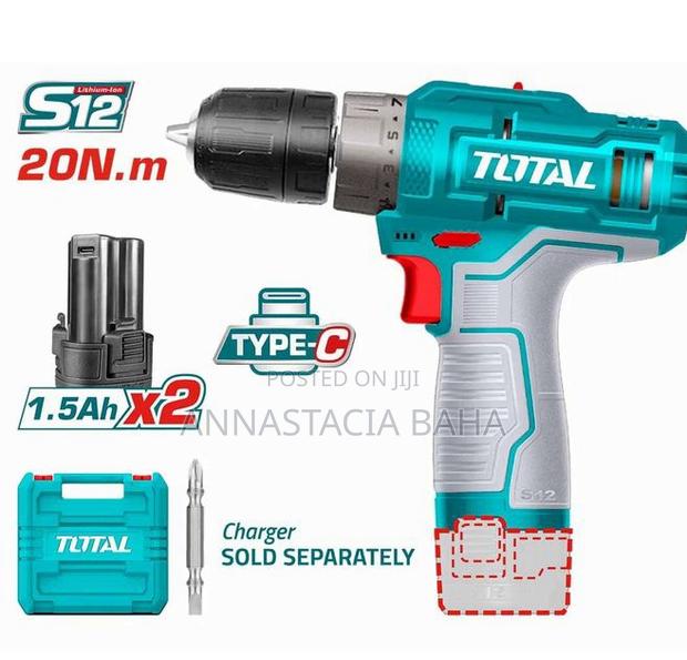 Quality Total TDLI12202 Cordless Drill 12V - main view