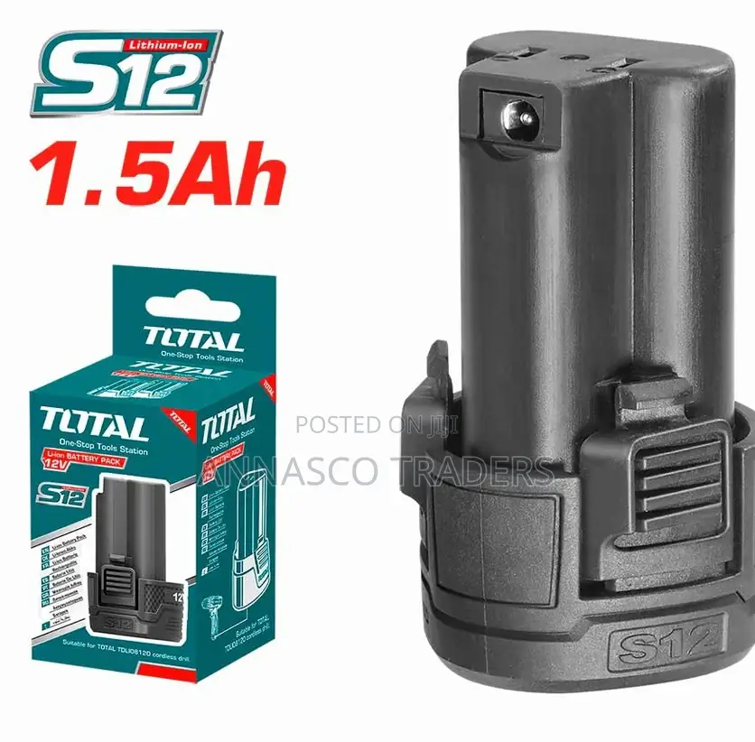 Powerful Total TBLI12152 Lithium-ion Batterypack 12v
