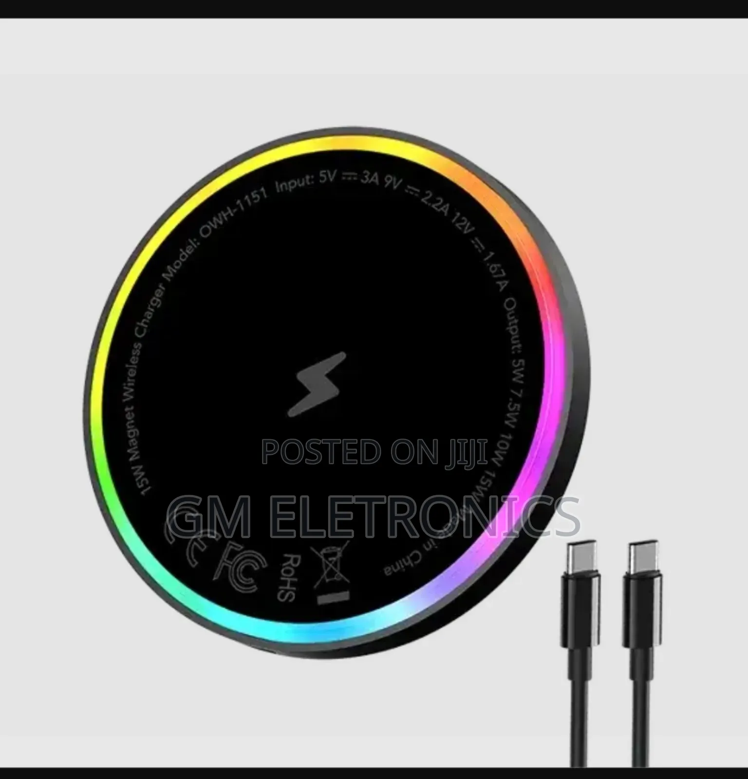 New Oraimo Powerdock 15W Magnetic Wireless Charging Pad.