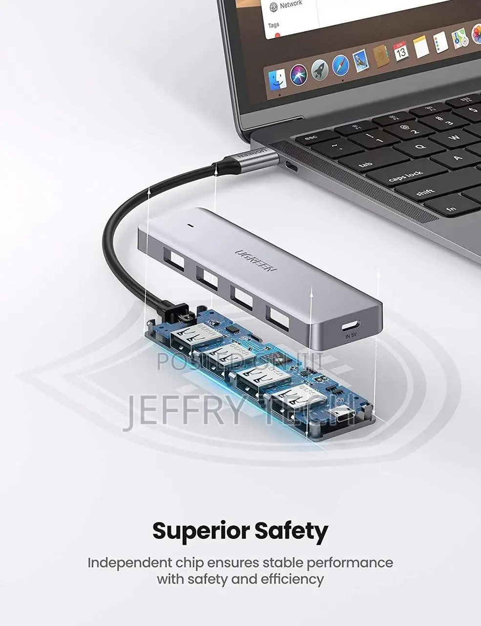 UGREEN USB Hub 3.0, Ultra Slim 4 Port USB 3 Hub With 5gbps