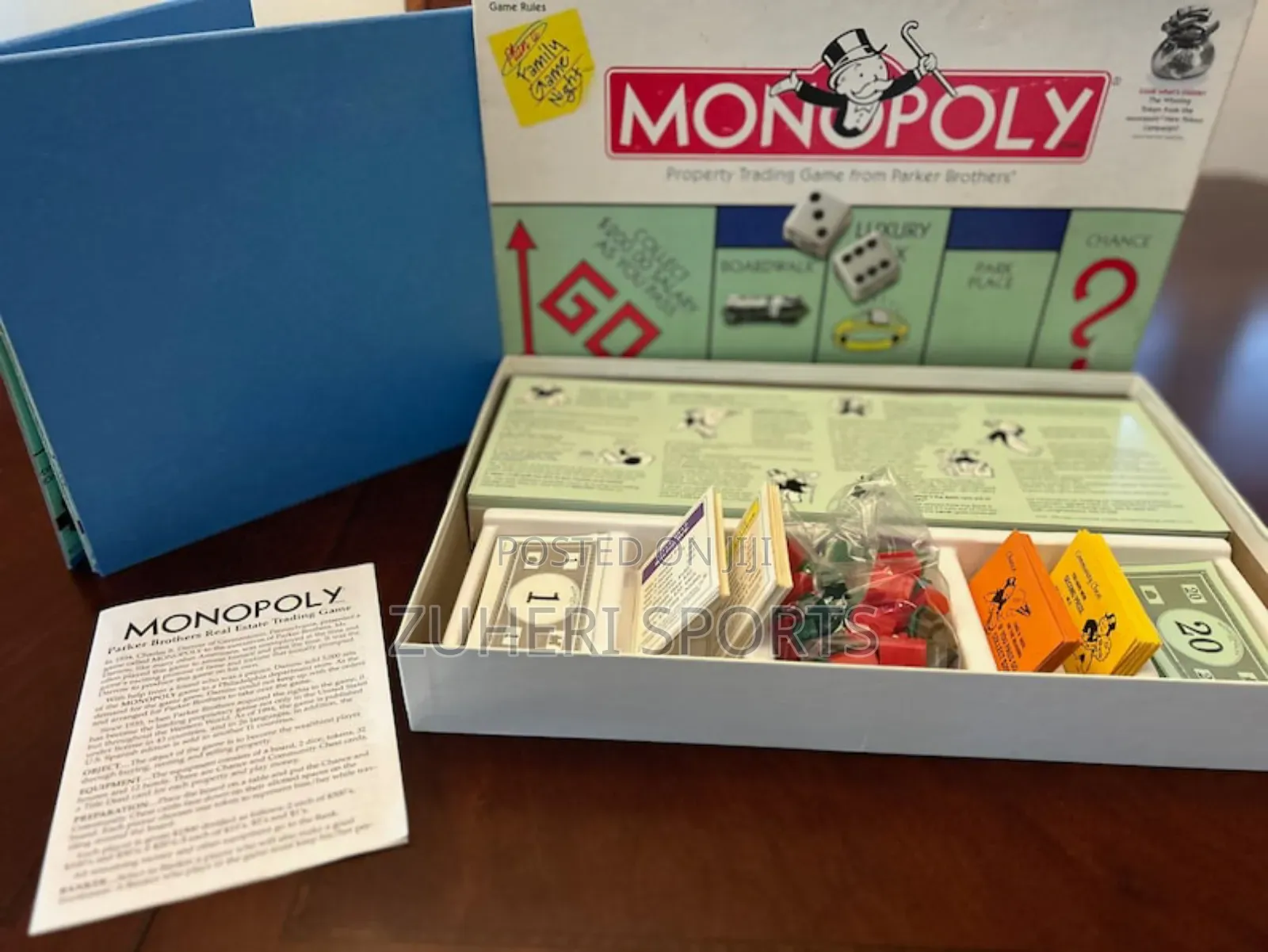 Monopoly Vintage Trading Game Complete Set