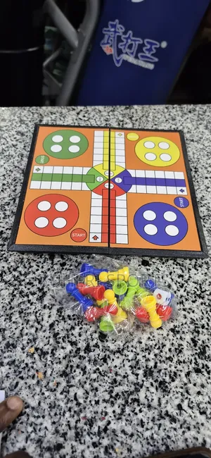 Foldable Ludo Game; Portable and Easy to Store