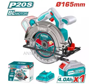 Total Quality TSLI16521 Cordless Circular Saw 20v