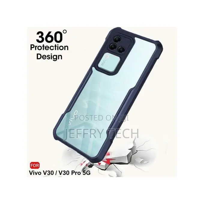 Xundd Shockproof Bumper Case for Vivo V30 Back Cover