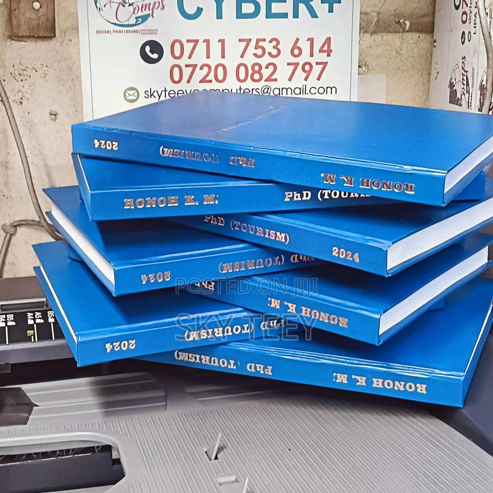 Hard Cover N Project Binding