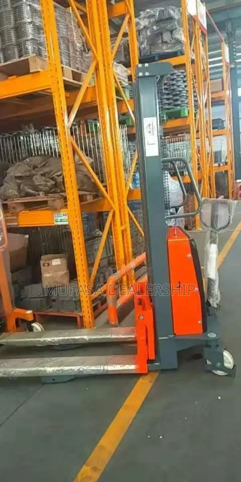 Heavy Duty Semi Electric Stacker