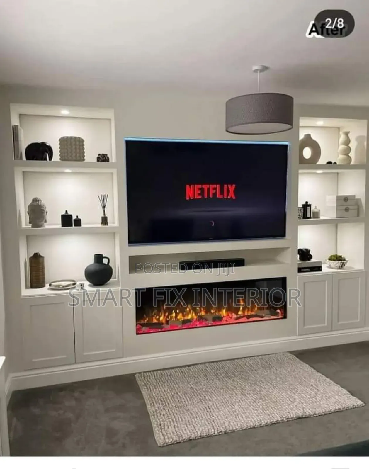 Fireplace/Home Décor/Tv Stand