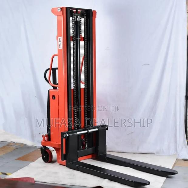 Commercial Semi Electric Stacker - main view
