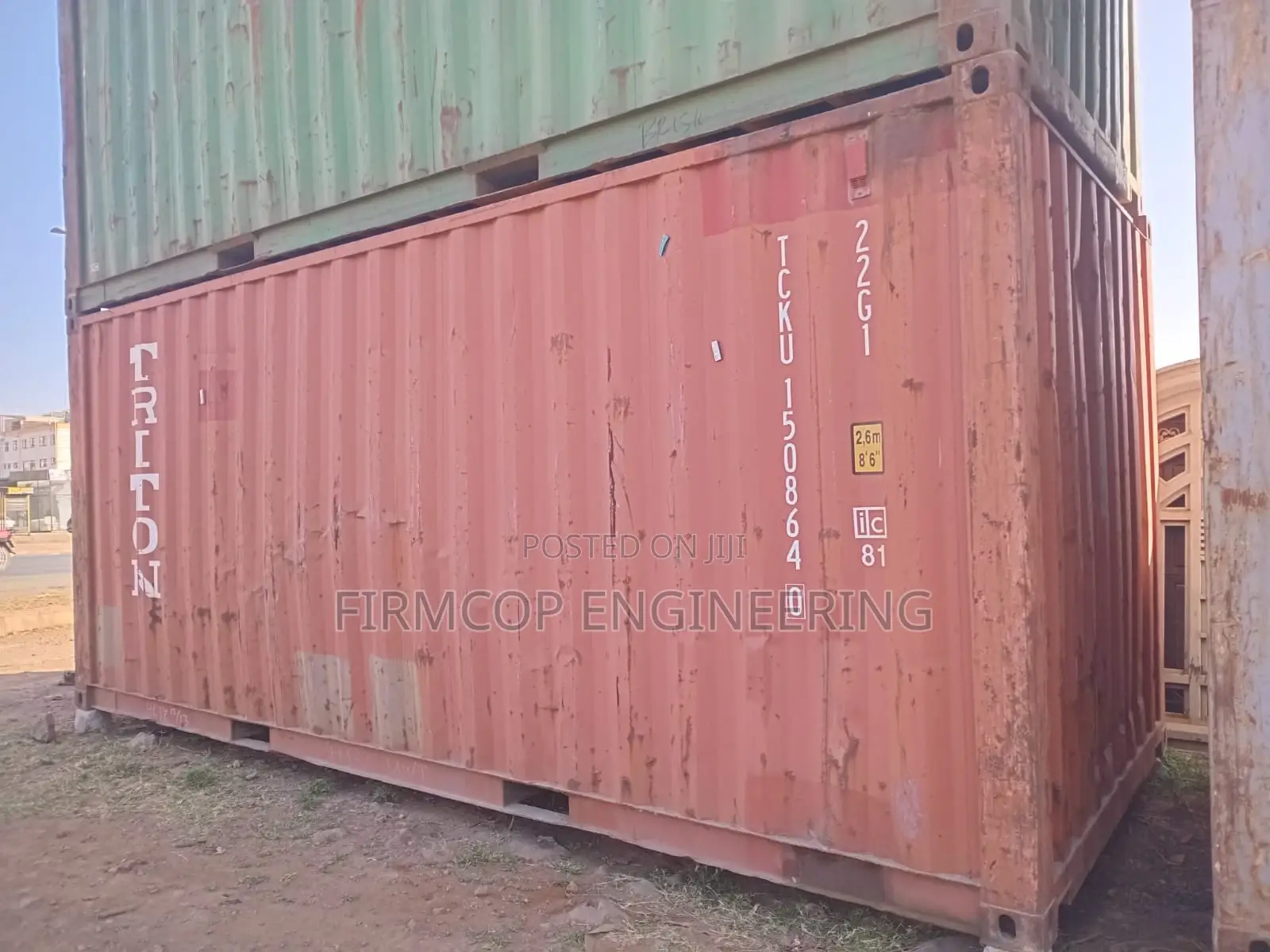 Affordable Plain Containers-20ft Empty