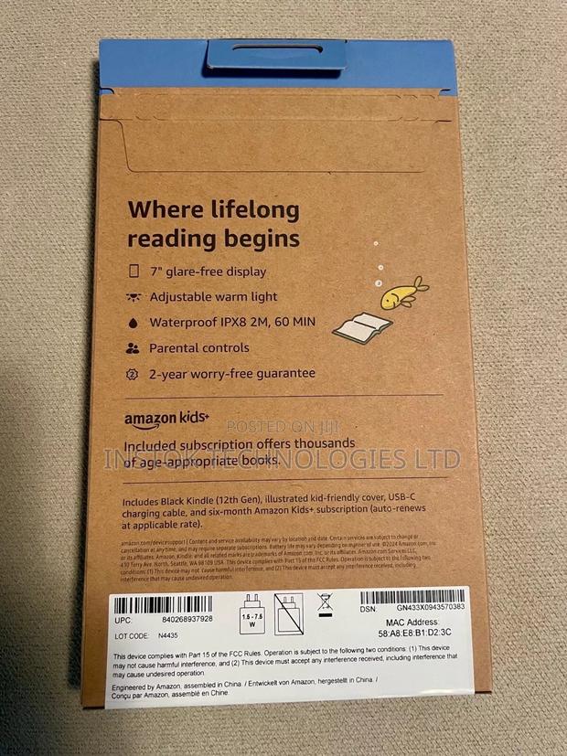 New Amazon Kindle Paperwhite 16 GB Black - thumbnail 3