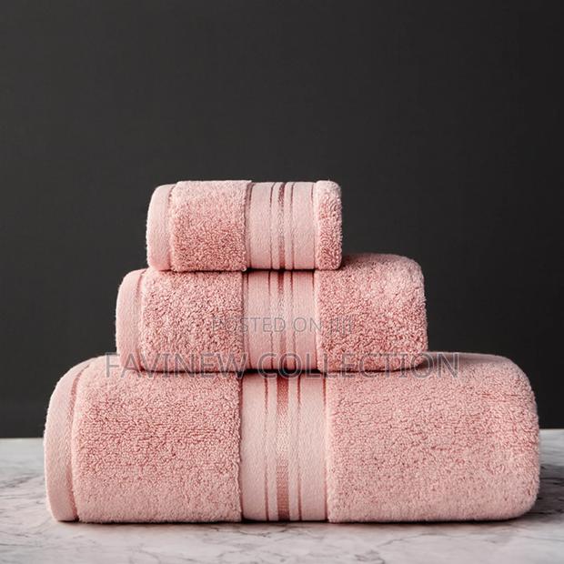 3pcs/Set Premium Quality Towels - thumbnail 3