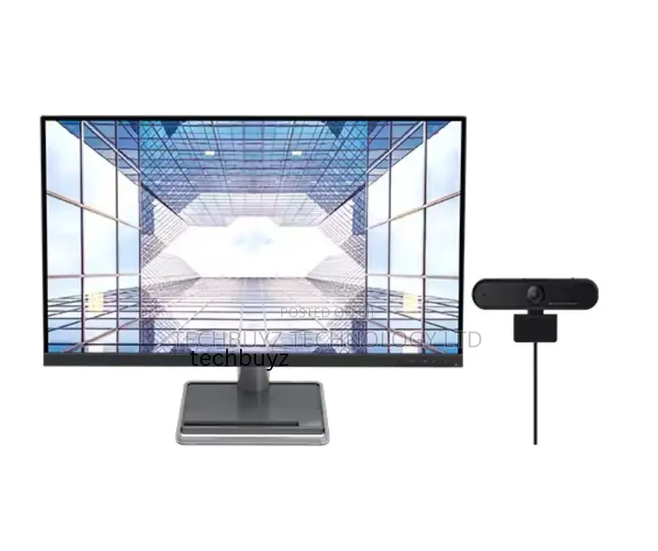 Lenovo L32p-30 31.5" Uhd Monitor + Lenovo Lc50 Webcam