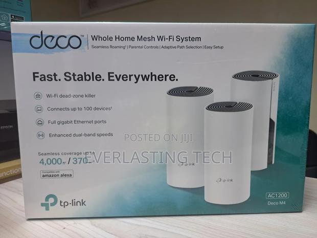 Tp-Link Deco M4 AC1200 Whole Home Mesh Wi-Fi System (3 Pack) - thumbnail 2
