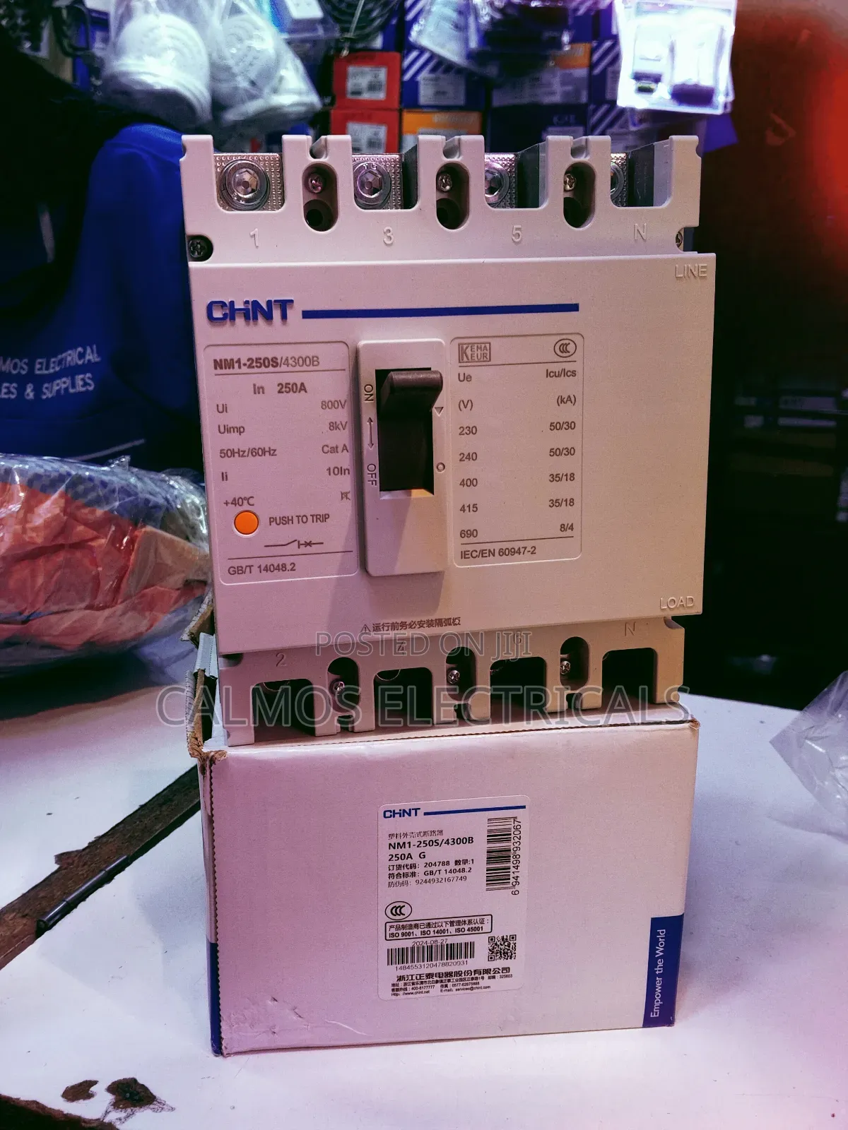 Circuit Breaker McCb 250a