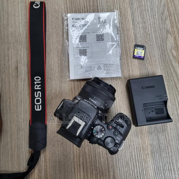 Canon EOS R10 Mirrorless Camera With 18-45mm Lens - thumbnail 2