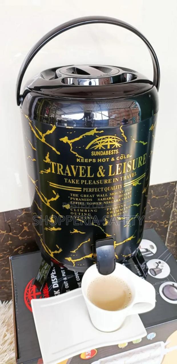 Black 9.5 Litres Tea Urn - main view