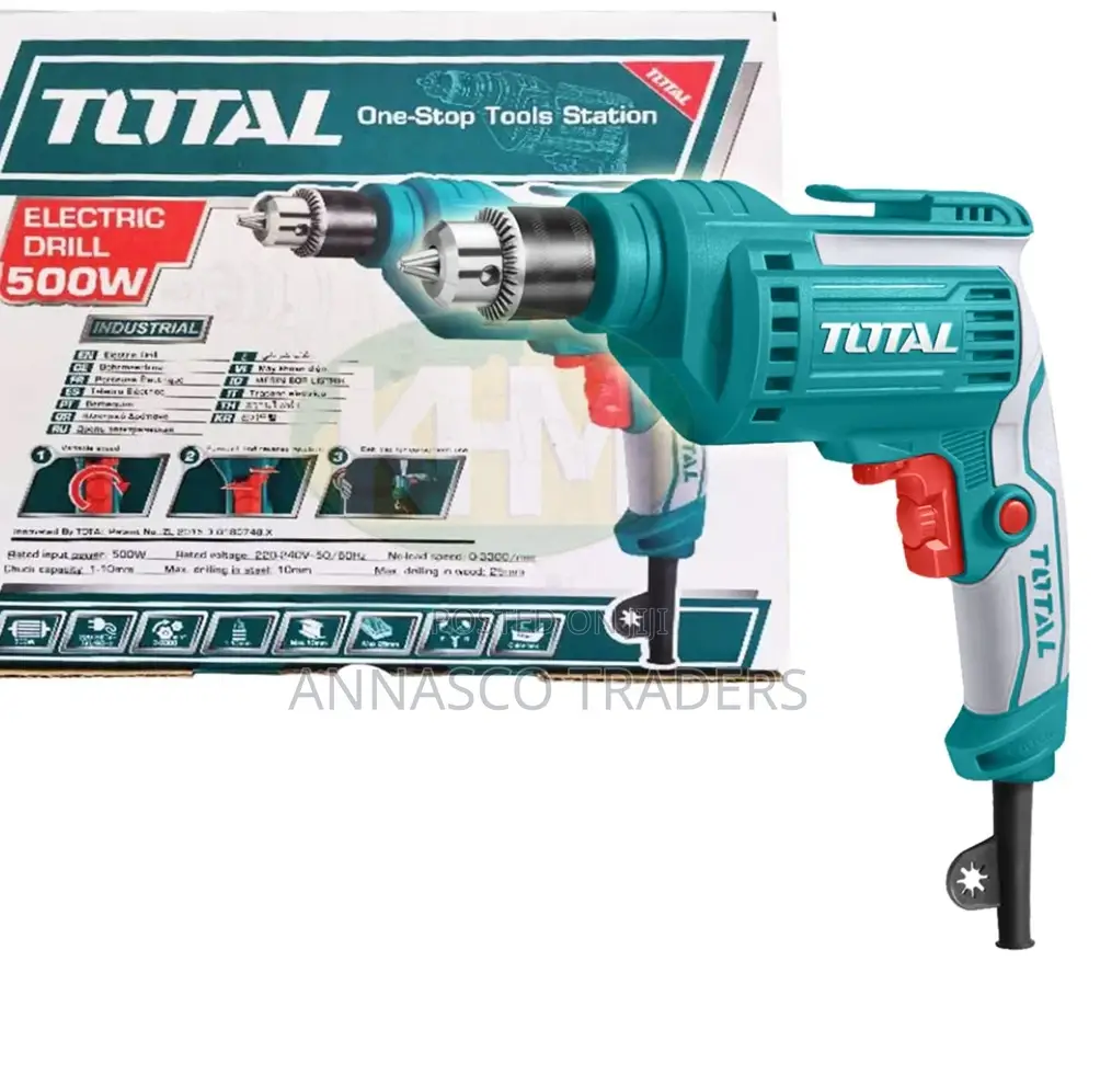 Total Quality TD2051026 Electric Drill 500W