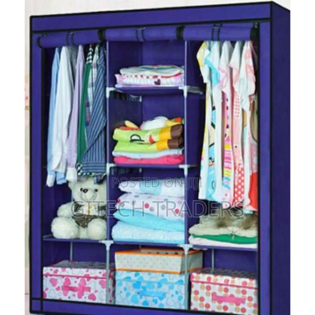 Metallic Wardrobe 3 Column