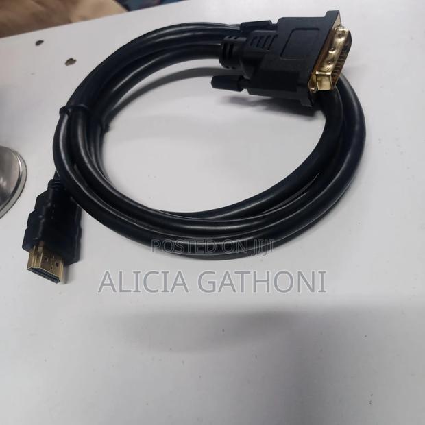 Hdmi to Dvi Cable New - thumbnail 2