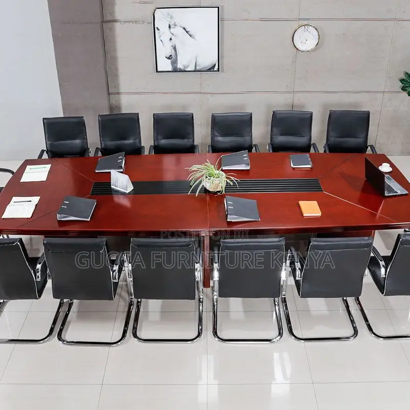 Office Tables:3000mm Reclaimed Wood Caramel Boardroom Table