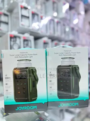 JOYROOM 100W Power Bank With Retractable Light 75000mah