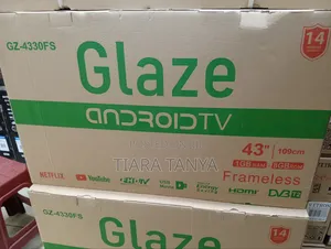 Glaze 4330FS,43" Inch Full HD Smart Android TV Bluetooth