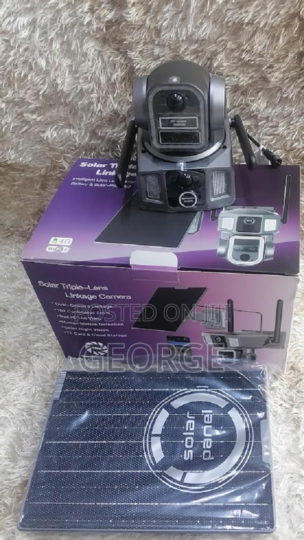 Original Manageable Solar Triple Wifi + 4G Solar Camera - main view