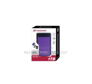 Transcend External HDD 1tb Purple - Ts1tsj25h3p