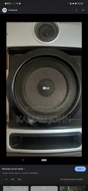 Ex Uk Lg Bass and Bass Boosters Speaker