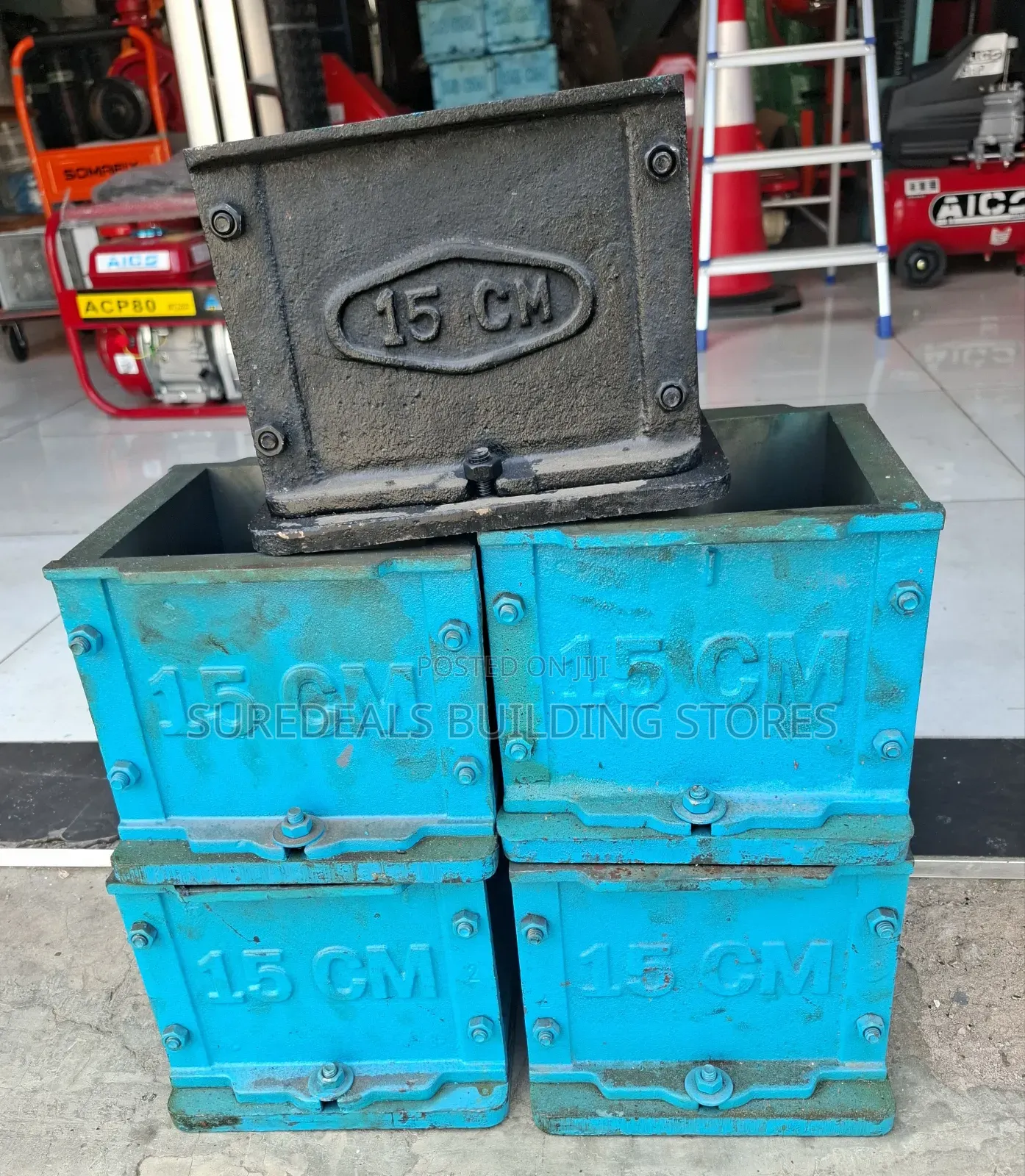 Concrete Test Cube Moulds 150mm/Cast Iron Cube Mould