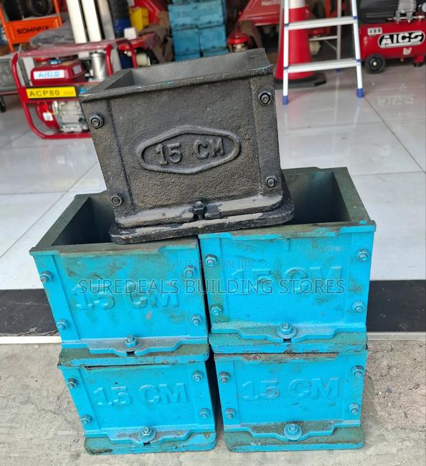 Concrete Test Cube Moulds 150mm/Cast Iron Cube Mould - thumbnail 3