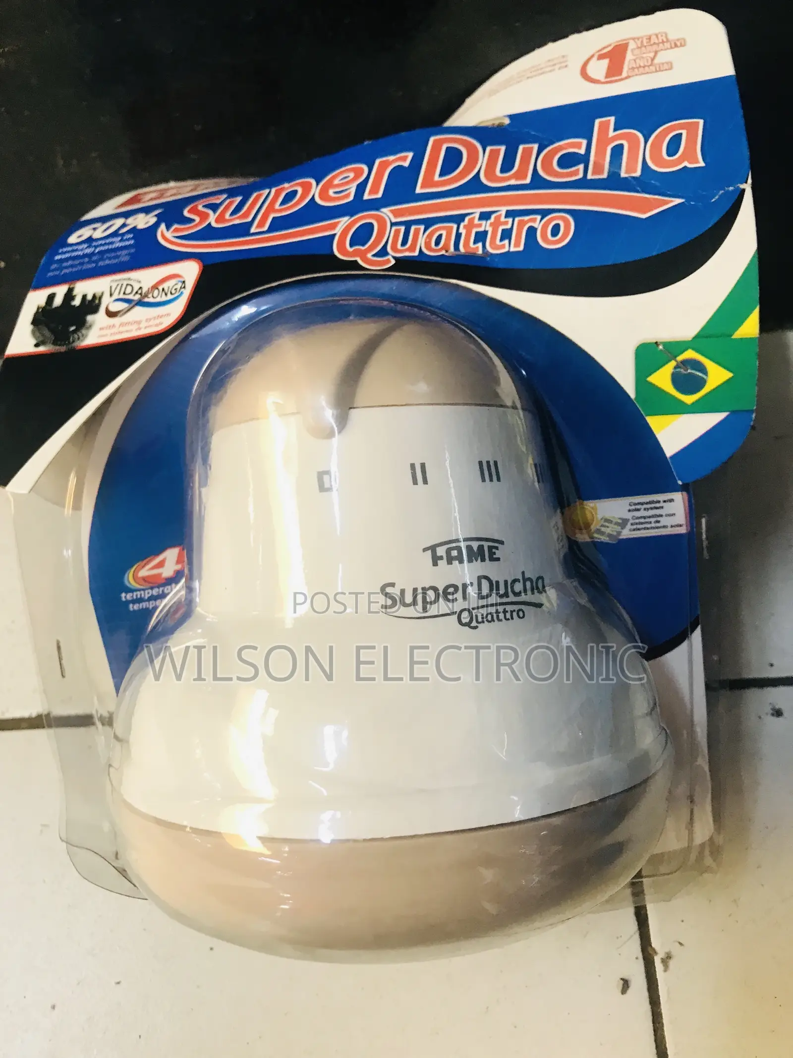 Salty Water Hot Shower Head